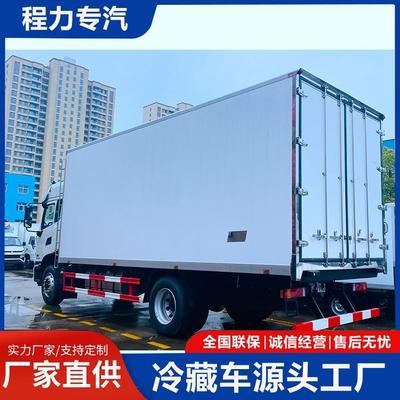 东风天锦KR高顶双卧冷藏车 鲜活水产品运输车 操作便利